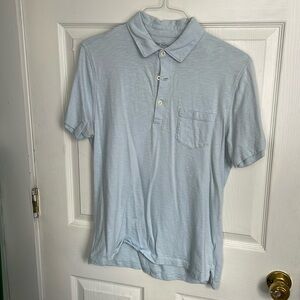 J Crew Blue Polo Medium